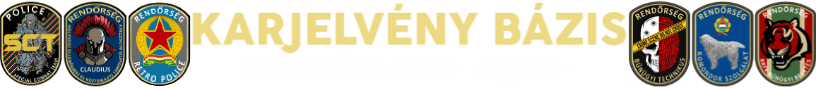 Bigesz rendr karjelvnyek jelvnyek gyjtemnye